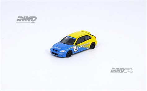 Inno Models Inno64 Honda Civic Type R Ek9 Tuned By Spoon Sports Mini Toy Sensei