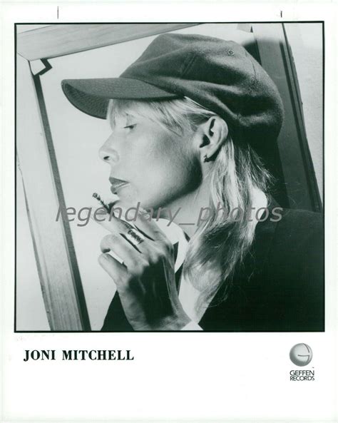 1994 Profile Of Singer Joni Mitchell Smoking Original News Service