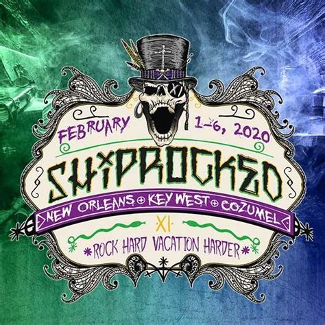 Shiprocked Cruise 2020 Lineup Announced Pop Culture Madness Network News