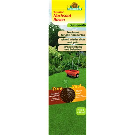 NEUDORFF TerraVital Nachsaat Rasen 450 G Kaufland De