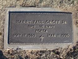 Harry Paul Groff Jr M Morial Find A Grave