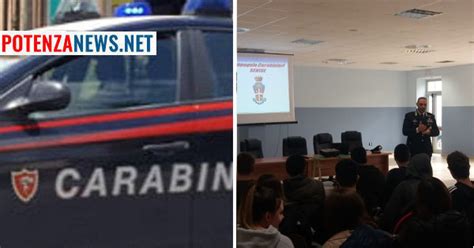 Potenza i Carabinieri portano la cultura della legalità nelle scuole