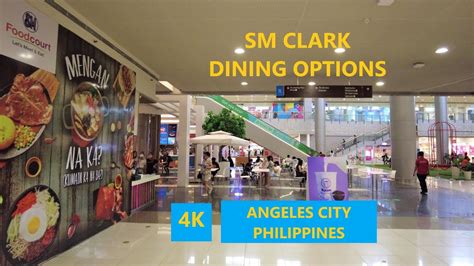 Sm Clark Mall Dining Options Angeles City Philippines In 4k Youtube