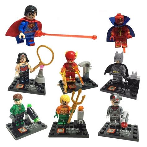 Lego Minifigura Marvel Dc Avengers Aquaman Acuaman S 10 00 En