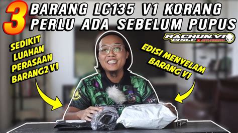 Unboxing Barang LC135 V1 Untuk Restore Sebelum Pupus YouTube