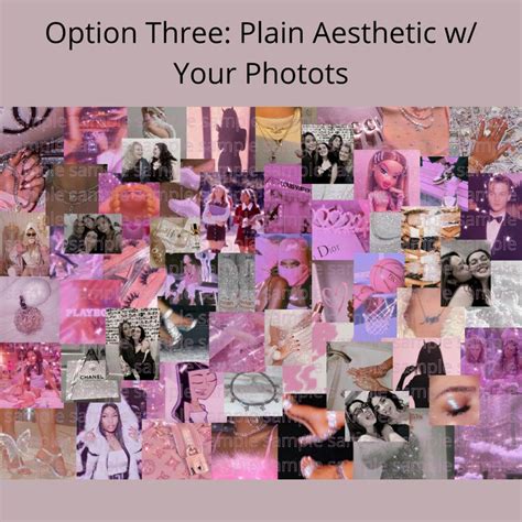 Custom Aesthetic Collage Wallpaper Custom Aesthetic Collage Etsy