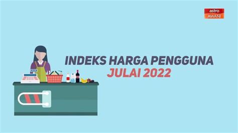 INFOGRAFIK Indeks Harga Pengguna Julai 2022 Video Dailymotion