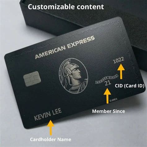 Amex Black Metal Centurion Card - Royal Metallic Custom Centurion Card ...