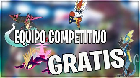 Llevate Ahora Gratis Este Equipo Competitivo De Pokemon Espada Y