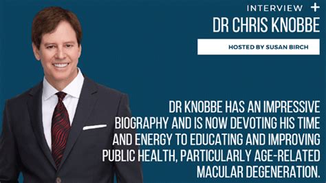 Interview An Interview With Dr Chris Knobbe With Susan Birch The