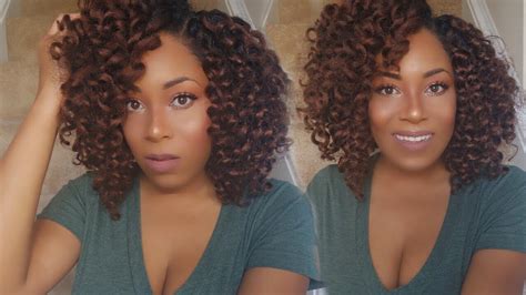 FREETRESS RINGLET WAND CURL CROCHET HAIR REVIEW LIA LAVON YouTube