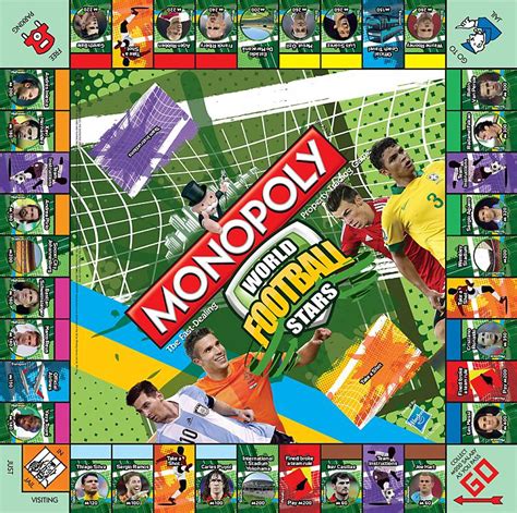 Футбольная Монополия: распечатать игровое поле | SlotObzor.com