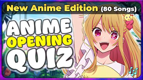 NEW ANIME OPENING QUIZ Level NOOB OTAKU GOD 80 Banger Openings