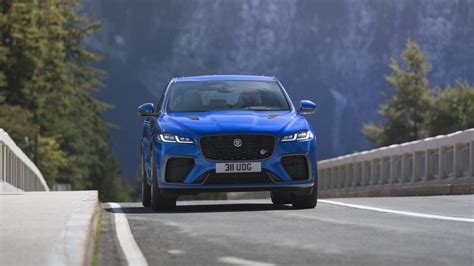 Jaguar F Pace Svr Debuts With More Torque Added Speed And Better