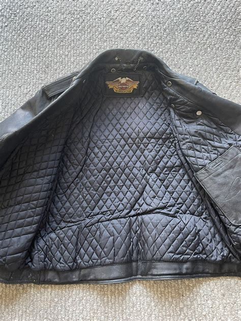 S Harley Davidson Leather Jacket Gem