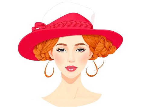 Lady Hat Vectors And Illustrations For Free Download Freepik