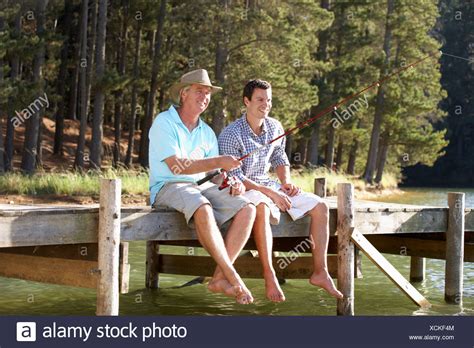 Father Son Jetty High Resolution Stock Photography And Images Alamy