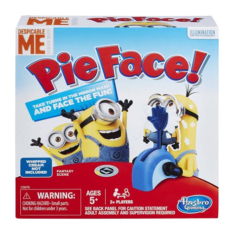 Customer Reviews: Despicable Me Minion Made Edition Pie Face Game C0676 ...