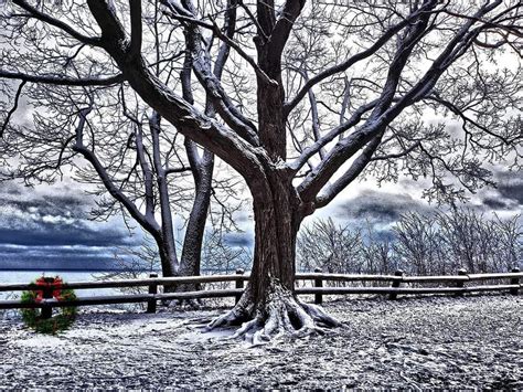 7 Bridges Grant Park Wisconsin Blue Ridge Christmas Digitally