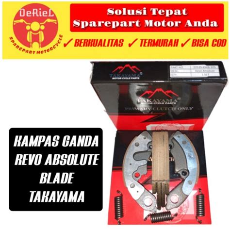 Jual KAMPAS KOPLING GANDA KAMPAS AUTOMATIS ONLY HONDA SUPRA LAMA