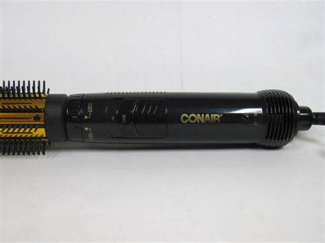 CONAIR Hot Air Curling Brush Iron ~ 1-1/2" Jumbo & 1" Barrels ~ Dual ...