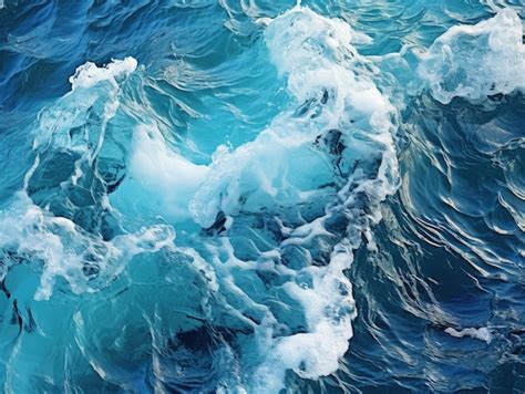 Premium AI Image | Ocean background HD 8K wallpaper Stock Photographic ...