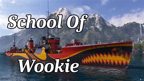 World Of Warships School Of Wookie Fujin Wookie Legend Youtube