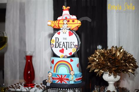 Renata Stella Cake Designer Festa Anos 60 Beatles