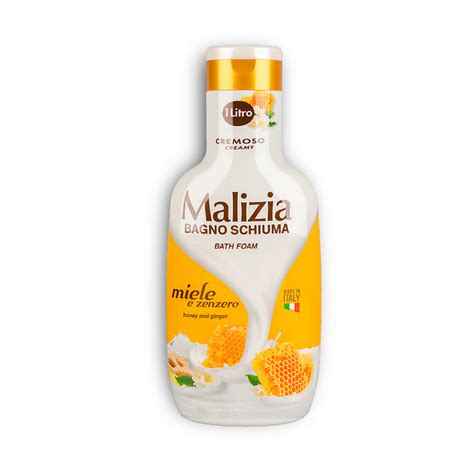 MALIZIA Пена для ванны "HONEY and Ginger" купить по цене 420₽ в ЛЭТУАЛЬ