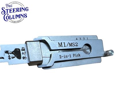 Original Lishi In M Ms Master Pick Decoder Anti Glar