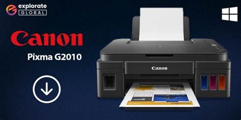 Canon G2010 Printer Driver Download In Windows 10 And 11