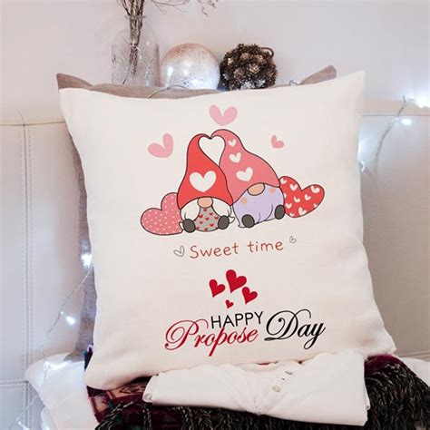 Send Cute Propose Day Cushion Online Vl Giftalove