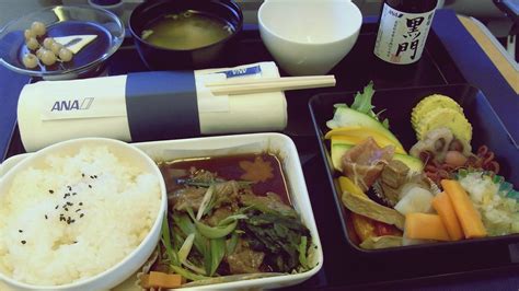 Business Class Inflight Meal All Nippon Airways Lunch Flickr