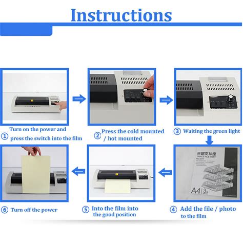 A A Laminator Rollers Thermal Hot Cold Film Laminating Machine W EBay