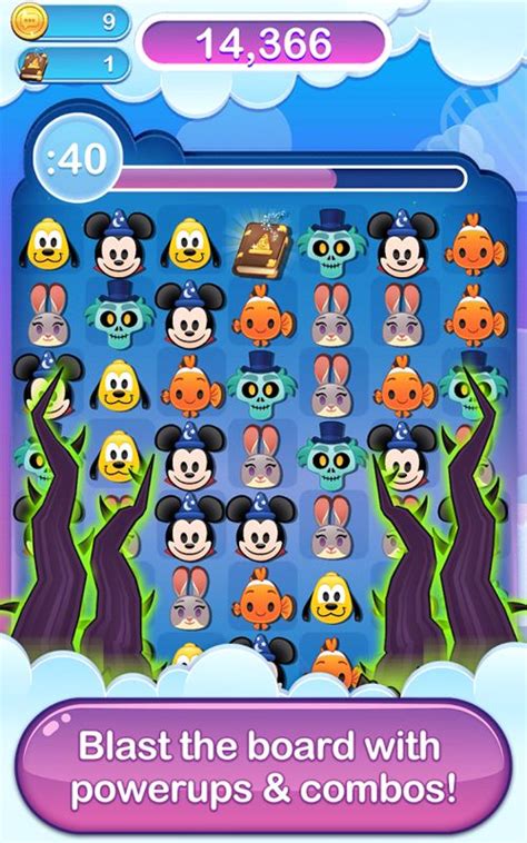 Disney Emoji Blitz Official Promotional Image Mobygames