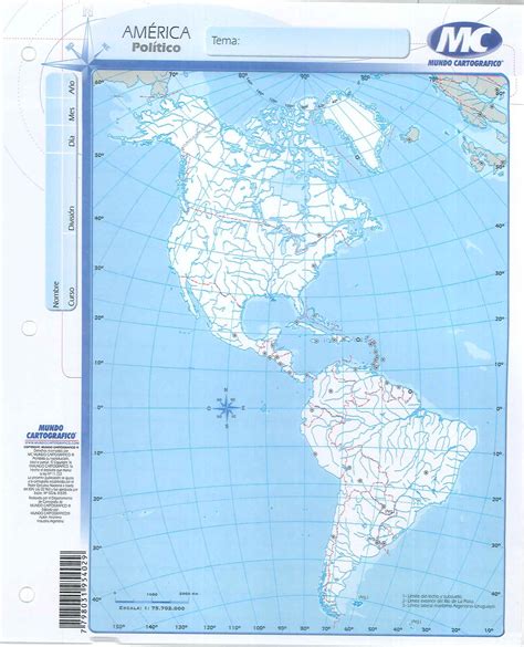 Mapa N De America Politico Casa De Andres