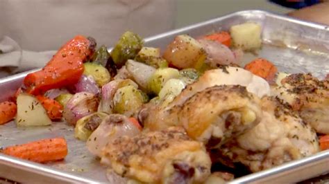 One Pan Roast Chicken And Vegetables Cooks Country