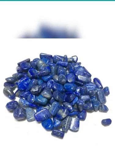 Blue lapiz lazuli tumble Stone, For Decoration at Rs 1400/kg in ...