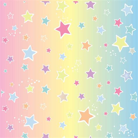 Seamless colorful stars pattern for your baby set on a colorful ...