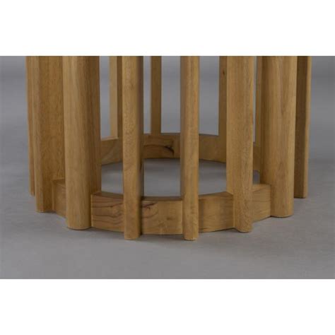 Barlet Table De Repas Ronde En Bois De Ch Ne D