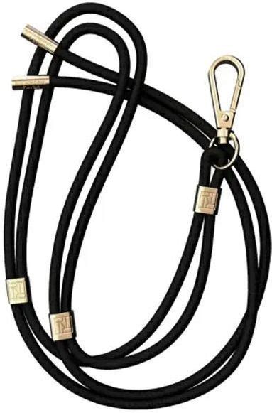 Richmond Finch Cord Strap uniwersalny pasek czarny złoty black gold