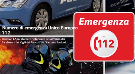 Per le emergenze da oggi è in vigore il Numero Unico Europeo 1 1 2