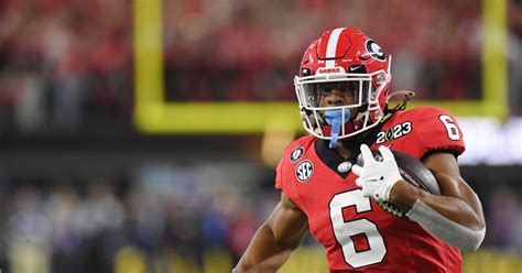 For Georgia RB Kenny McIntosh Perseverance Paid Off Dawgs By Nature