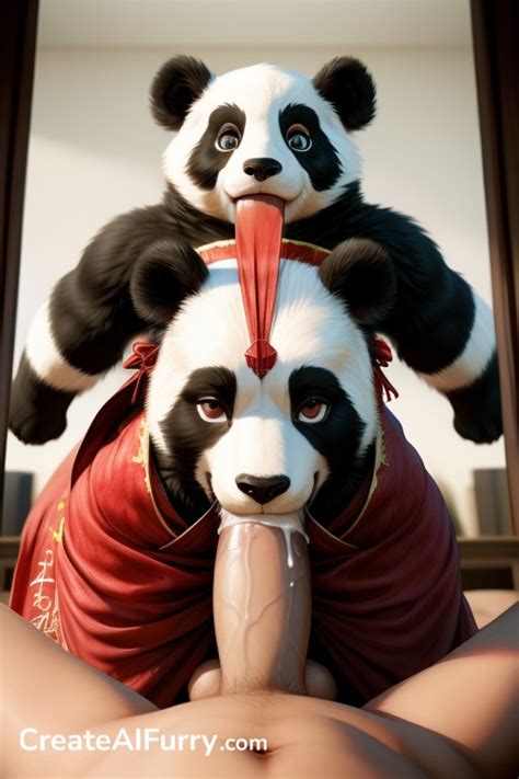 Chinese Hanfu Panda Cleavage AI Porn