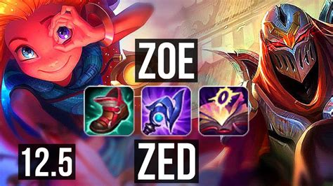 Zoe Vs Zed Mid Winrate Dominating Euw Grandmaster