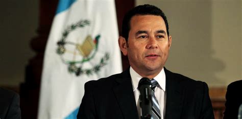 Jimmy Morales Dispuesto A Aplicar Pena De Muerte En Guatemala