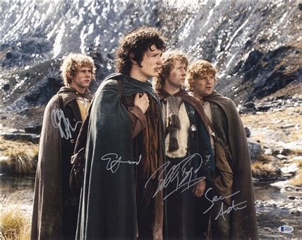 Lot Detail - "The Lord of the Rings" Cast Signed 16x20" Photo with 4 ...