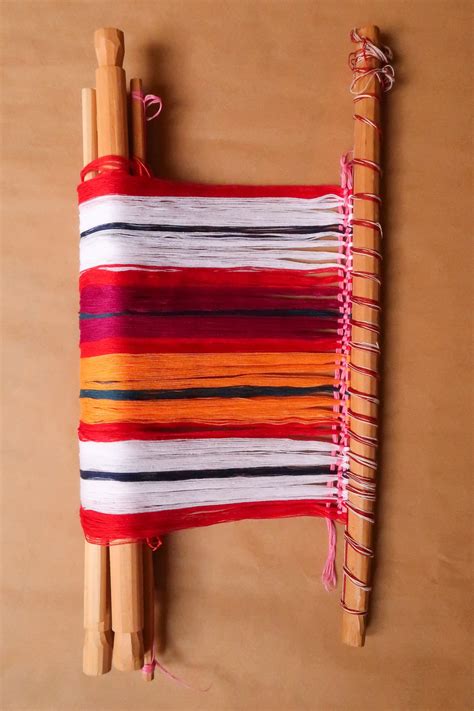 DIY Weaving Loom Kit do-it-yourself, Home Craft Project Back-strap ...