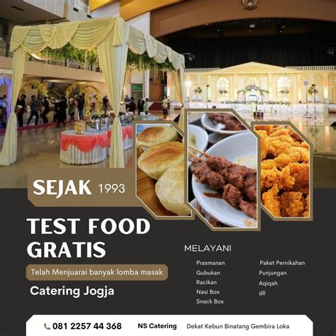 Rekomendasi Catering Pernikahan Jogja Terbaik