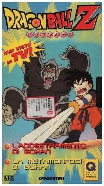 VHS AKIRA TORIYAMA Toei Animation Dragon Ball Z 28 Episodio 55 56